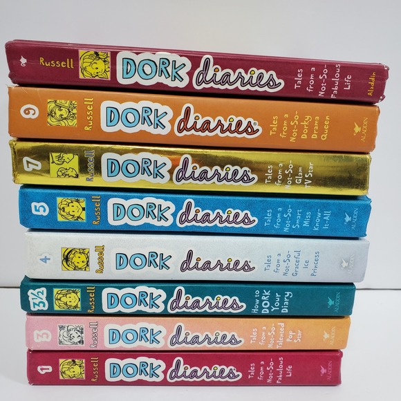 aladdin Other - Dork Diaries Hardcover Book Lot of 8 Rachel Renee Russell Children's Literature